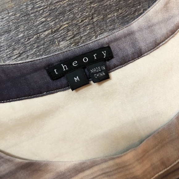 Theory shift Hammered silk medium easy mini dress - Picture 6 of 11